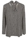 Siyu Printed Blouse In Gray
