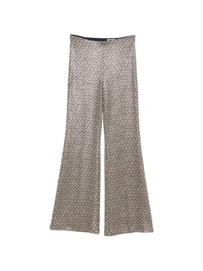 Siyu Tallis Trousers In Gray