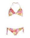 Siyu Woman Bikini Lime Green Size 6 Polyamide, Elastane In Green
