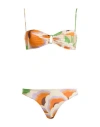 Siyu Woman Bikini Orange Size 8 Polyamide, Elastane