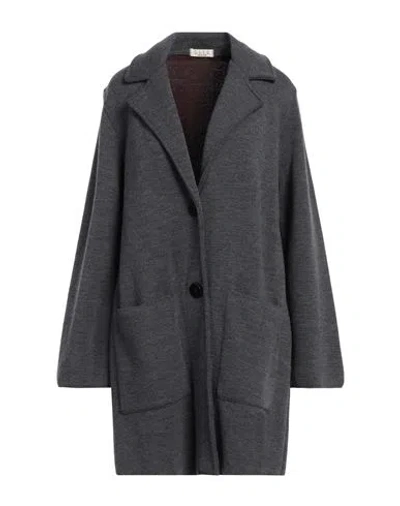 Siyu Woman Cardigan Lead Size 8 Merino Wool
