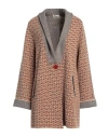 Siyu Woman Cardigan Mandarin Size 8 Merino Wool