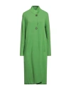 Siyu Woman Coat Light Green Size 6 Merino Wool In Green