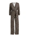 Siyu Woman Jumpsuit Black Size 4 Viscose, Elastane