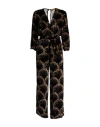 Siyu Woman Jumpsuit Black Size 6 Viscose, Silk