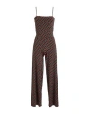 Siyu Woman Jumpsuit Brick Size 10 Polyamide, Elastane In Red