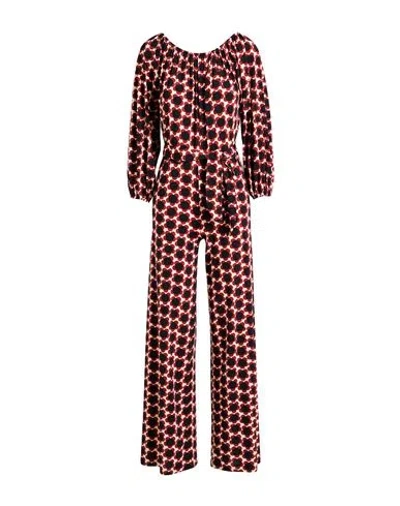 Siyu Woman Jumpsuit Brick Size 8 Polyamide, Elastane In Red