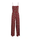 Siyu Woman Jumpsuit Chocolate Brown Size 8 Polyamide, Elastane In Brown