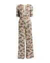 Siyu Woman Jumpsuit Gold Size 2 Polyamide, Elastane, Metallic Fiber