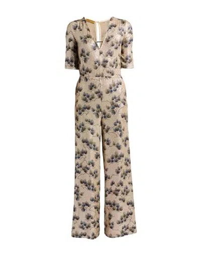 Siyu Woman Jumpsuit Gold Size 2 Polyamide, Elastane, Metallic Fiber