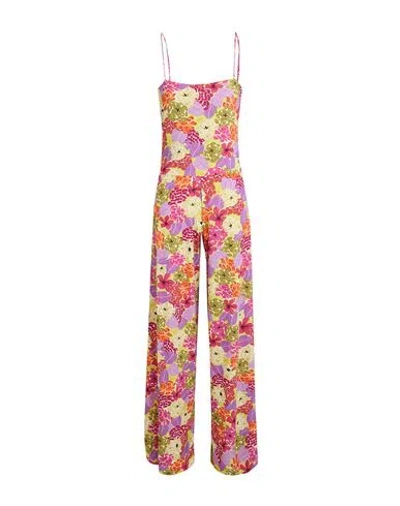 Siyu Woman Jumpsuit Lime Green Size 8 Polyamide, Elastane