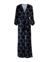 Siyu Woman Jumpsuit Navy Size 8 Viscose, Silk