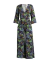 Siyu Woman Jumpsuit Plum Size 4 Viscose, Elastane In Purple