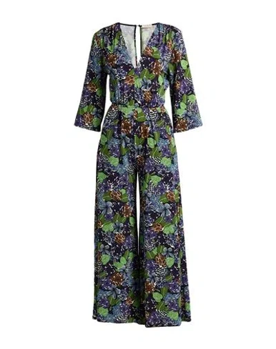 Siyu Woman Jumpsuit Plum Size 4 Viscose, Elastane In Purple