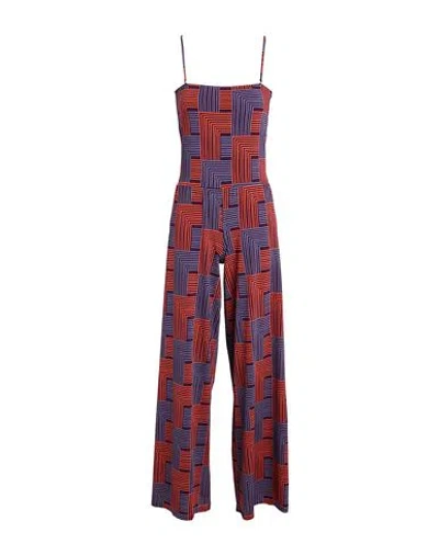 Siyu Woman Jumpsuit Plum Size 8 Polyamide, Elastane In Purple