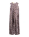 Siyu Woman Jumpsuit Purple Size 4 Polyamide, Metallic Fiber