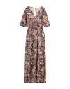 Siyu Woman Jumpsuit Purple Size 4 Viscose, Polyester, Polyamide In Purple