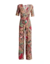 Siyu Woman Jumpsuit Red Size 6 Polyamide, Elastane