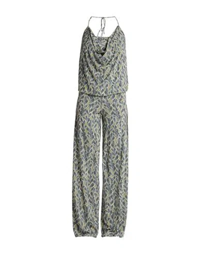 Siyu Woman Jumpsuit Sage Green Size 4 Polyamide, Elastane