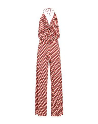Siyu Woman Jumpsuit Sand Size 8 Polyamide, Elastane In Beige