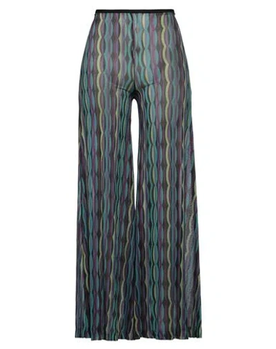 Siyu Woman Pants Plum Size 6 Polyamide, Elastane In Purple