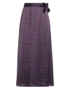 Siyu Woman Maxi Skirt Purple Size 4 Viscose
