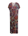 Siyu Woman Midi Dress Light Green Size 2 Polyamide, Elastane