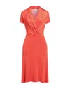 Siyu Midi Dresses In Red