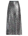 Siyu Woman Midi Skirt Plum Size 10 Polyester, Elastane In Purple