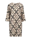 Siyu Woman Mini Dress Black Size 8 Viscose, Elastane In Black