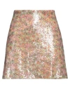 Siyu Woman Mini Skirt Lime Green Size 4 Polyester, Elastane In Green