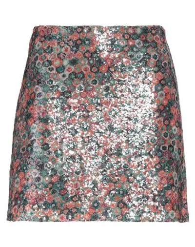 Siyu Woman Mini Skirt Midnight Blue Size 4 Polyester