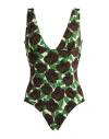 Siyu Woman One-piece Swimsuit Beige Size 8 Polyamide, Elastane