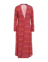 Siyu Overcoats In Red
