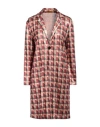 Siyu Woman Overcoat & Trench Coat Copper Size 4 Viscose, Polyamide, Polyester In Orange