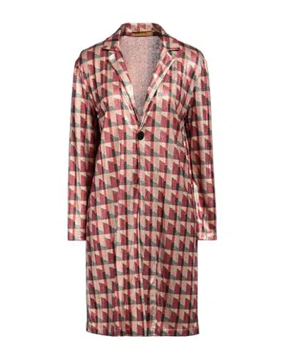 Siyu Woman Overcoat & Trench Coat Copper Size 4 Viscose, Polyamide, Polyester In Orange