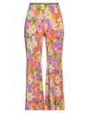 Siyu Woman Pants Lime Green Size 4 Viscose, Elastane In Green