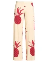 Siyu Woman Pants Apricot Size 6 Polyamide, Elastane In Neutral