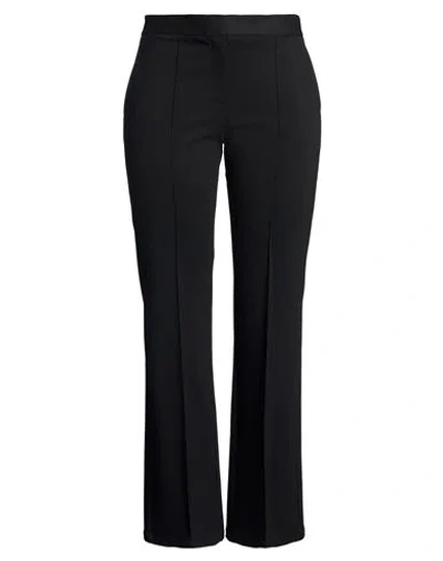 Siyu Woman Pants Black Size 8 Viscose, Polyamide, Elastane