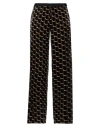 Siyu Woman Pants Brown Size 4 Viscose, Silk In Brown