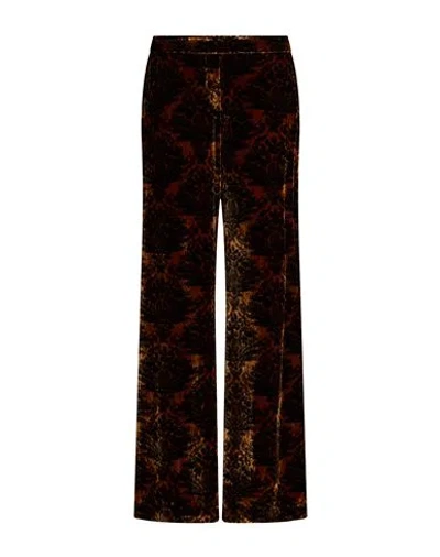 Siyu Woman Pants Camel Size 4 Viscose, Silk In Multi