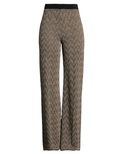 Siyu Woman Pants Dark Brown Size 10 Merino Wool