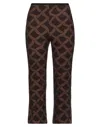Siyu Cropped Pants In Brown