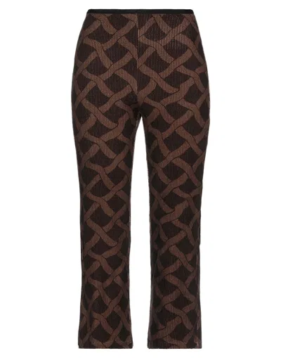 Siyu Cropped Pants In Brown
