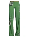 Siyu Woman Pants Green Size 4 Polyamide, Elastane In Green