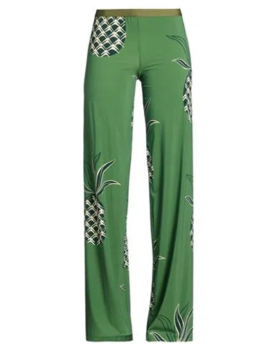 Siyu Woman Pants Green Size 4 Polyamide, Elastane