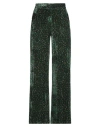Siyu Woman Pants Green Size 4 Viscose, Silk