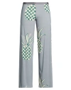 Siyu Woman Pants Grey Size 10 Polyamide, Elastane In Gray
