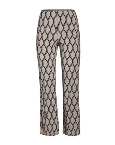 Siyu Woman Pants Grey Size 4 Viscose, Elastane In Gray
