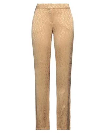 Siyu Woman Pants Ocher Size 8 Viscose In Yellow